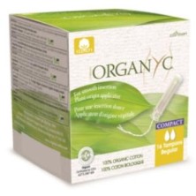 Tampons Organyc Regular avec applicateur compact