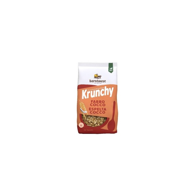Muesli Krunchy Trigo Espelta Coco Bio Barnhouse