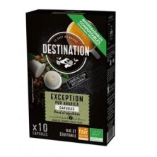 Capsulas Cafe Puro Arabica Exception Bio Destination