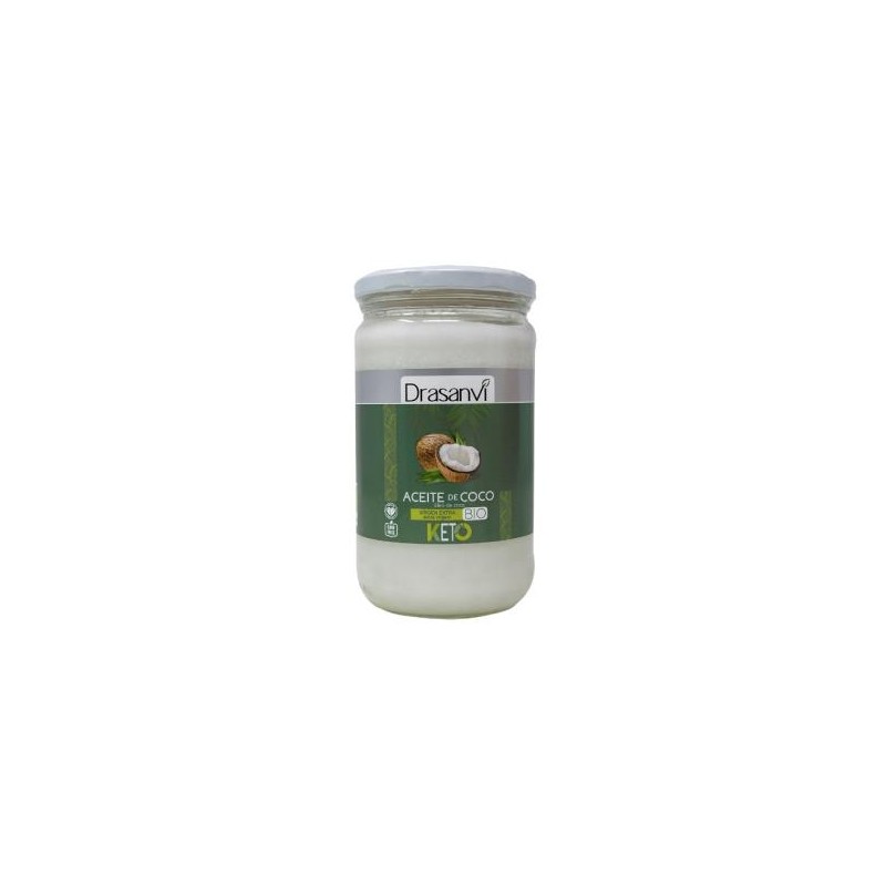 Aceite de Coco Virgen Bio Keto Drasanvi