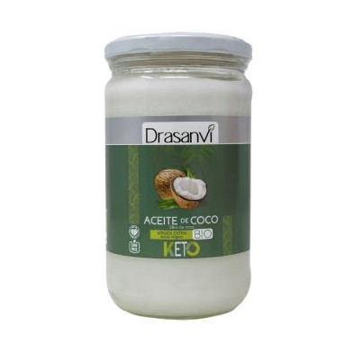 Aceite de Coco Virgen Bio Keto Drasanvi