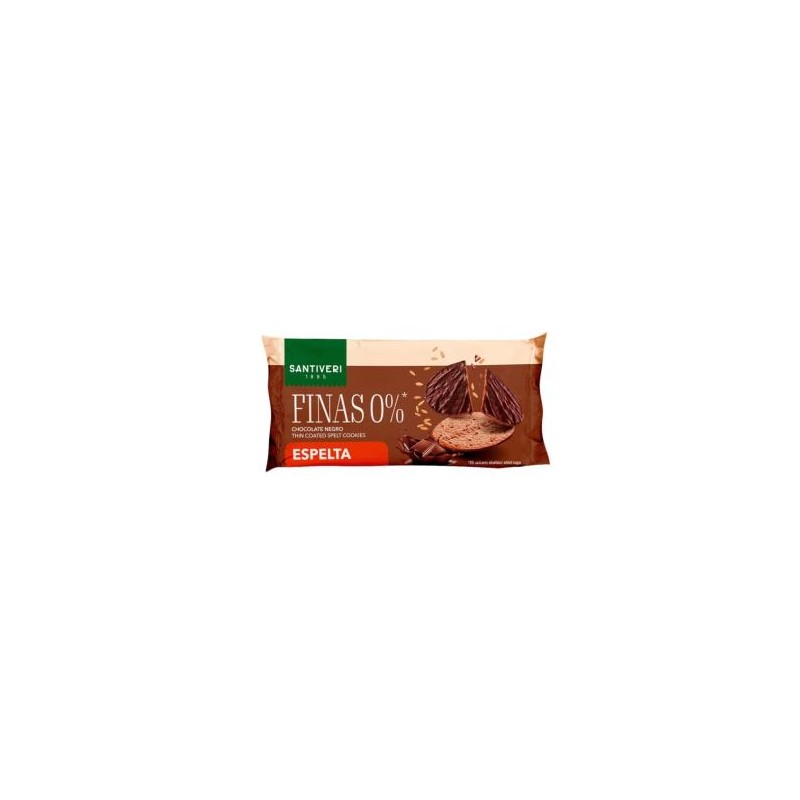 Galleta Fina 0% Bañada Espelta-Choco Santiveri