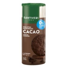 Galletas Integrales Cacao 0% Azucares Santiveri