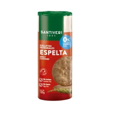 Galletas Integrales Espelta 0% Azucares Santiveri