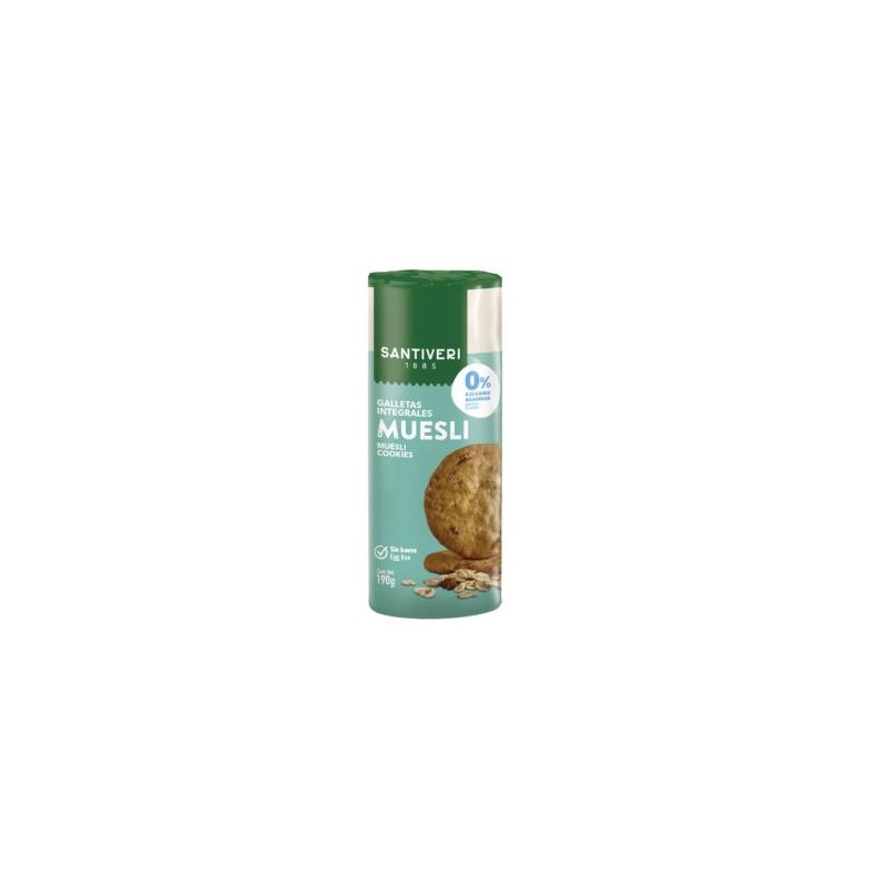 Galletas Integrales Muesli 0% Azucares Santiveri