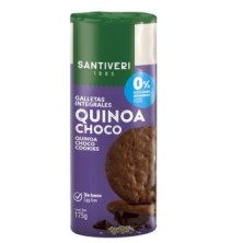 Galletas Integrales Quinoa Choco 0% Azucares Santiveri