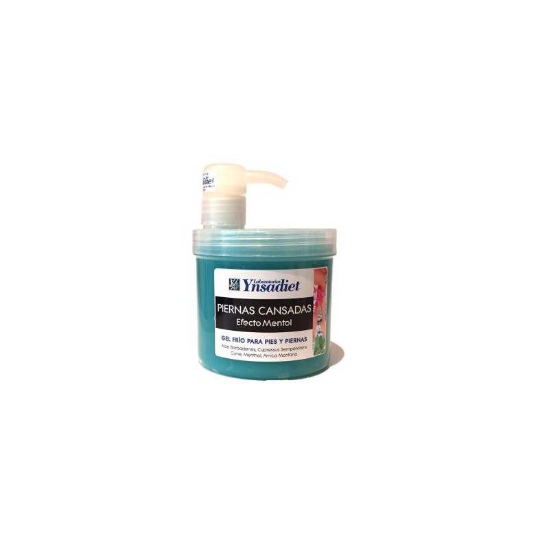 Gel Piernas Cansadas Efecto Mentol Ynsadiet
