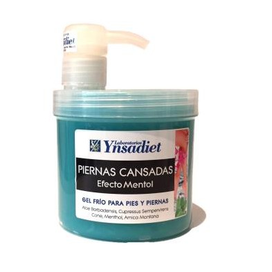 Gel Piernas Cansadas Efecto Mentol Ynsadiet