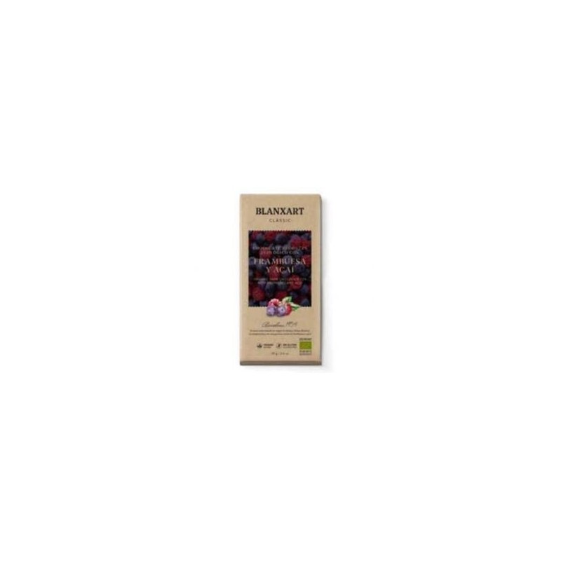 Chocolate 70% con Frambuesa y Acai Eco Blanxart