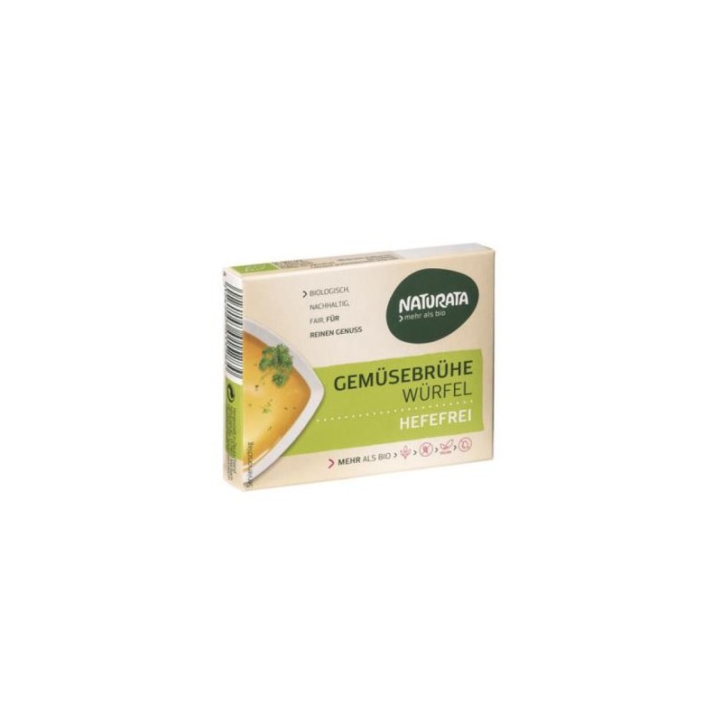 Concentrado para Sopa Cubitos sin levadura Eco Naturata