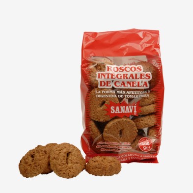Roscos integrales de canela sanavi