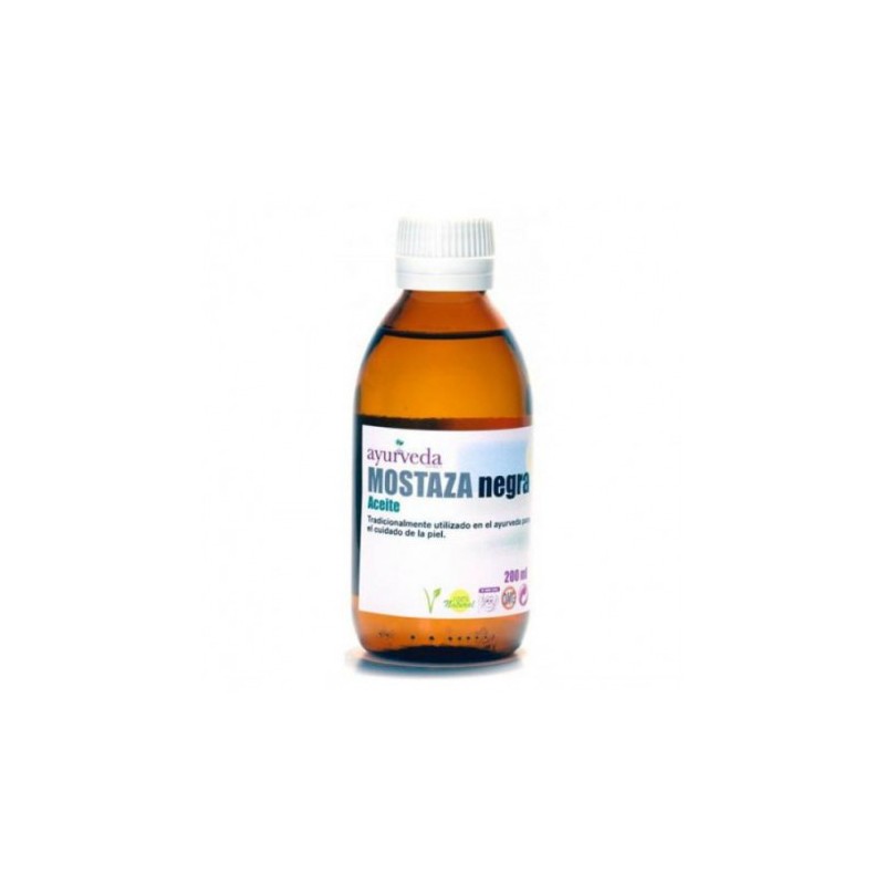 Aceite de mostaza negra bio ayurveda