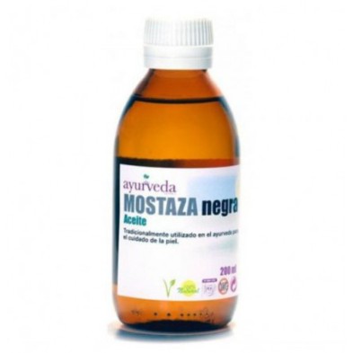 Aceite de mostaza negra bio ayurveda
