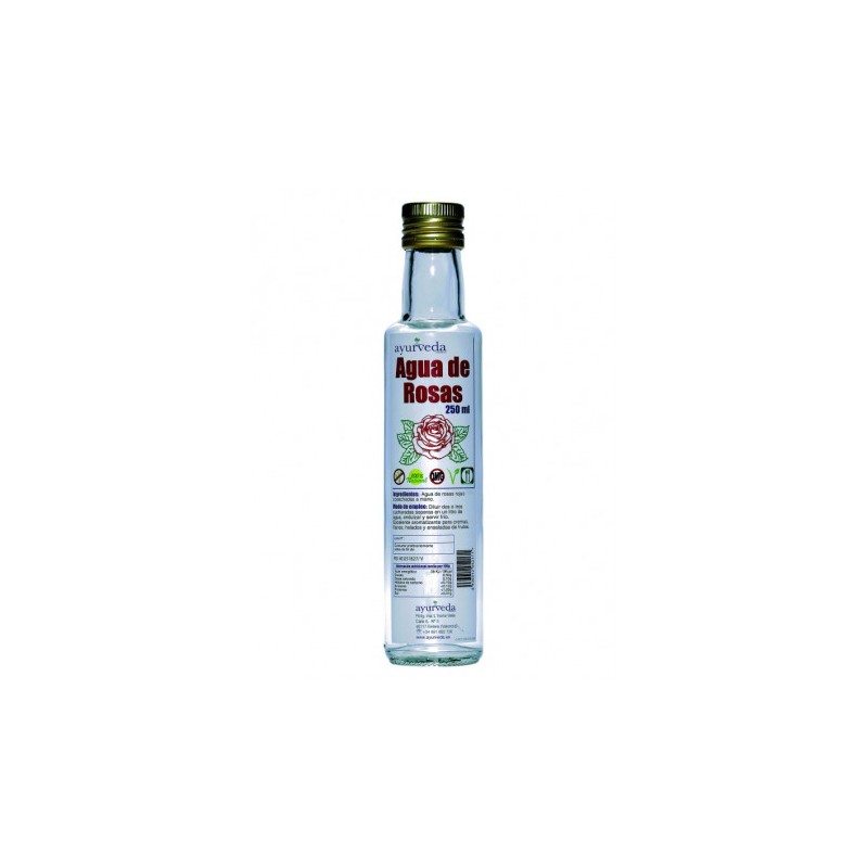 Agua de rosas bio ayurveda