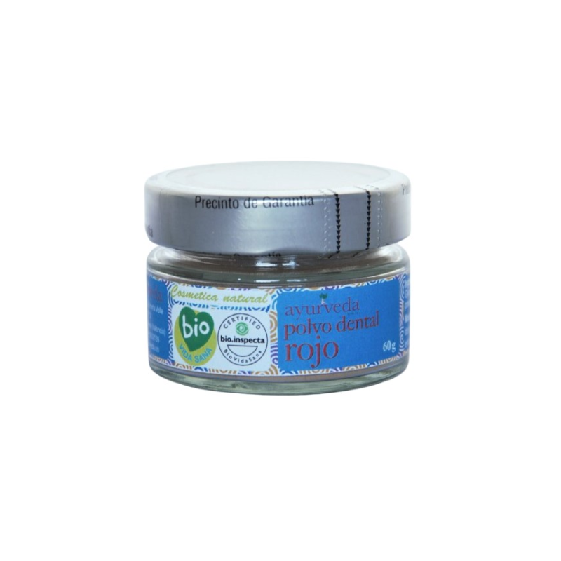 Dentifrico ayurvedico polvo rojo bio ayurveda