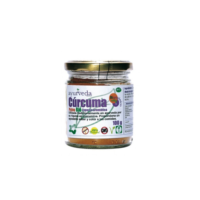 Curcuma en polvo bio ayurveda