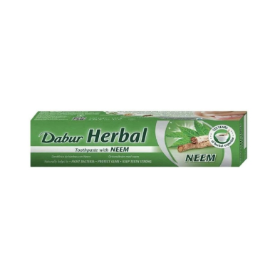 Dentifrico ayurvedico al neem dabur