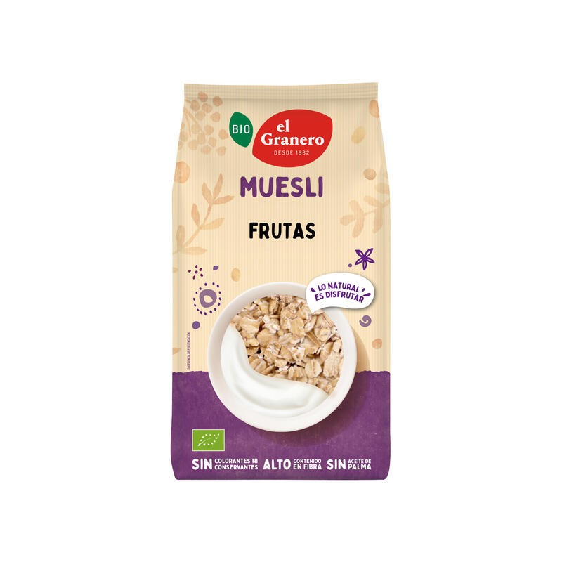 Muesli Frutas Bio El granero