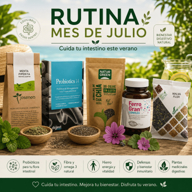 Rutina Mes de Julio + Plantas Medicinales
