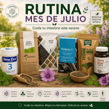 Rutina Mes de Julio + Schussler + Plantas Medicinales