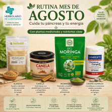 Rutina de Agosto + Plantas Medicinales