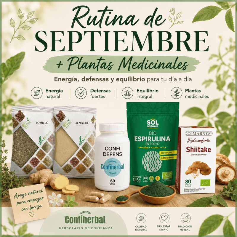 Rutina de Septiembre + Plantas Medicinales