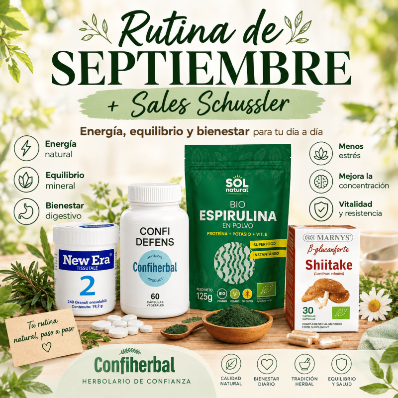 Rutina de Septiembre + Sales Schussler