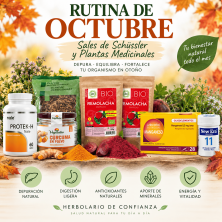Rutina de Octubre + Schussler + Plantas Medicinales