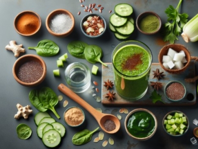 Batido Verde Depurativo Antiinflamatorio: