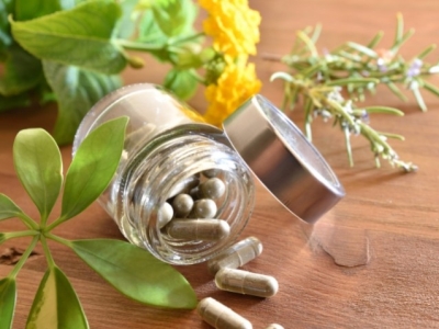 Plantas medicinales en cápsulas
